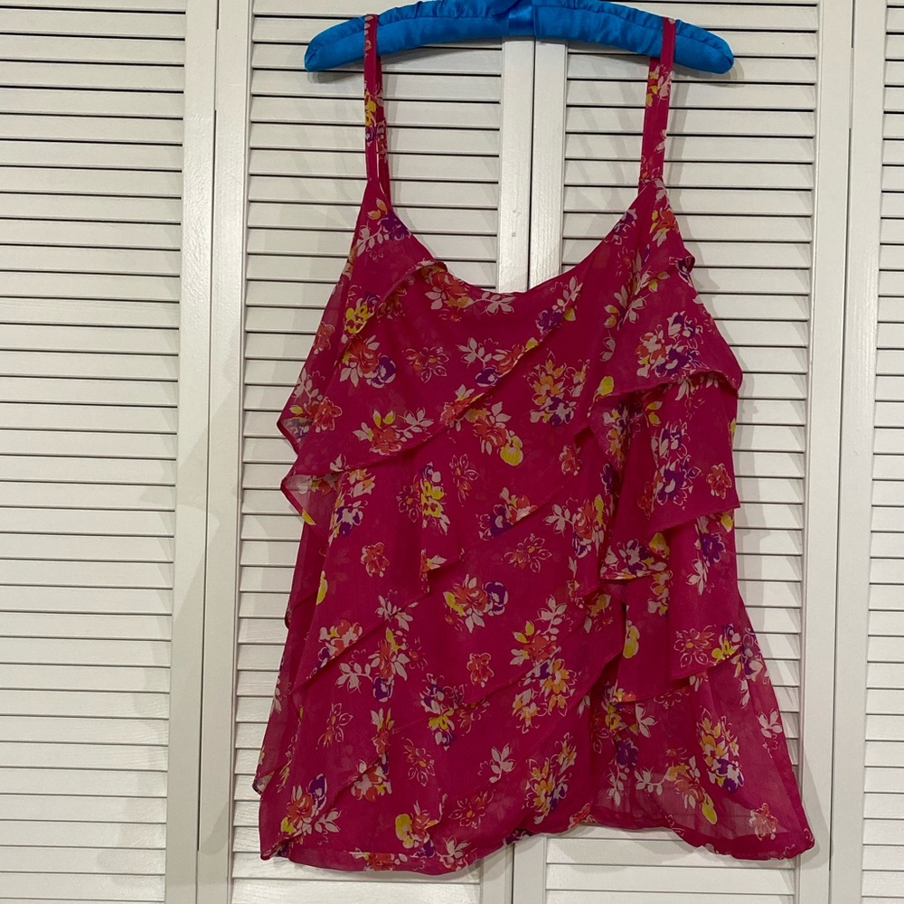 Torrid Layered Floral Top